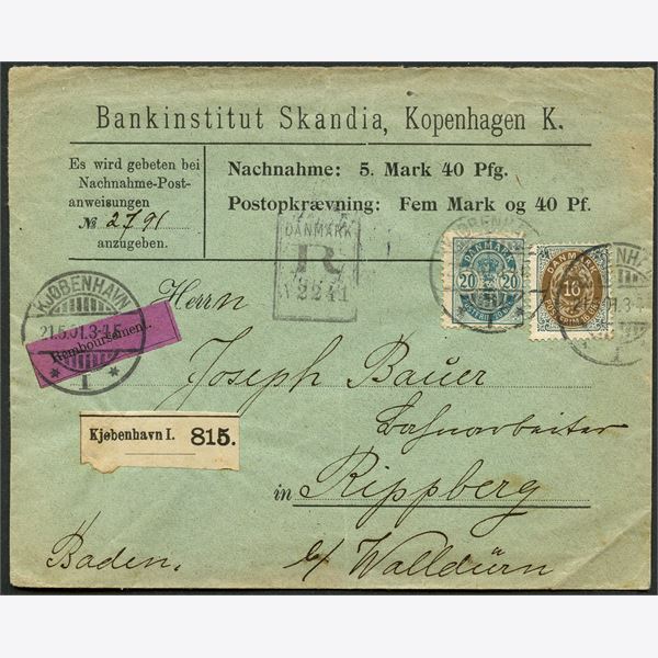 Danmark 1895