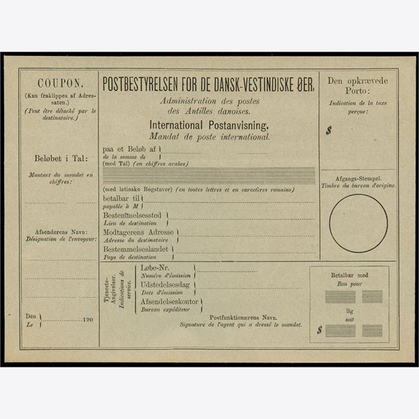 Dansk Vestindien 1900 ca.