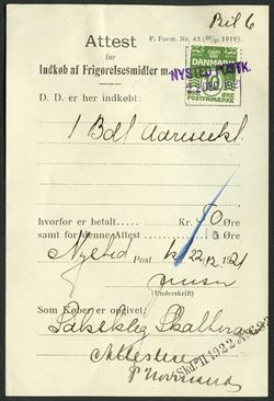 Danmark 1921