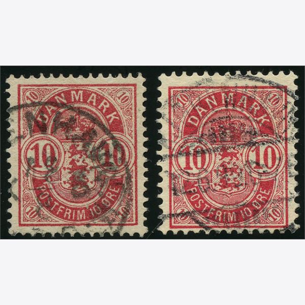 Danmark 1884-1895